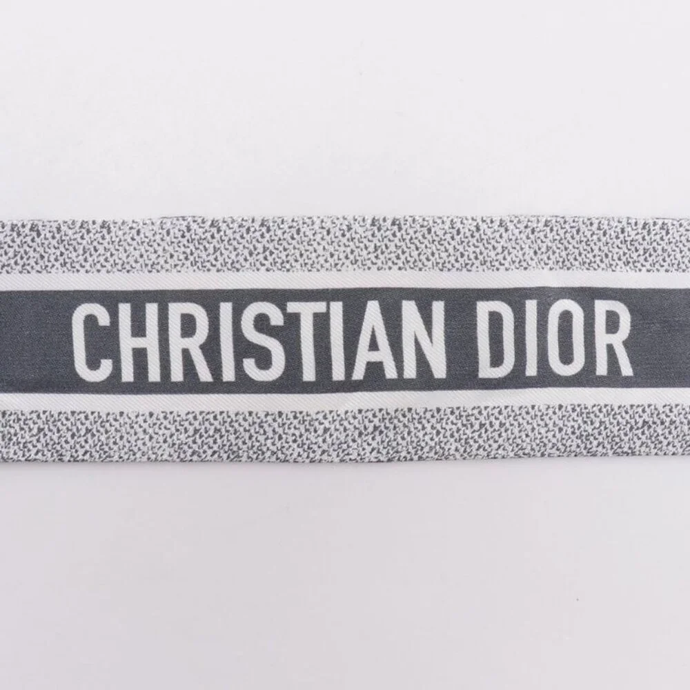 Christian Dior Mitzah Toile de Jouy Sauvage Ribbon Scarf 15 Jou106 I602